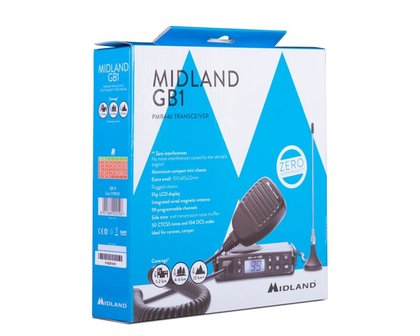 Midland GB1R PMR446 mobilofoon