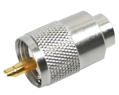 PL connector RG213