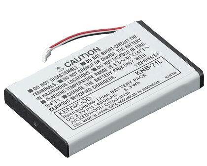 Kenwood KNB-71L Li-ion batterij PKT-23E