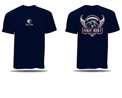 Syride T-shirt Addict Blue