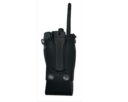 Lederen holster voor Kenwood Buffel DT2930