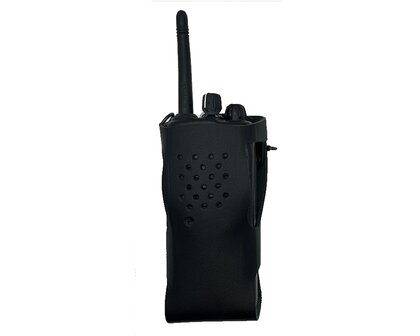Lederen holster voor Kenwood Buffel DT2930