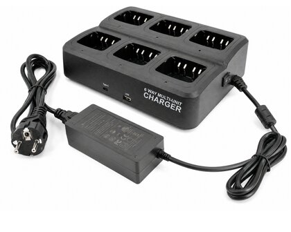 6-vakslader voor Motorola R5, R7, DP4000-DP2000 serie