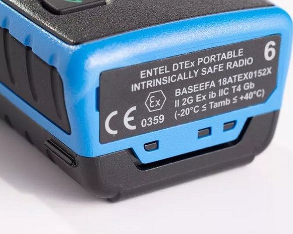 Entel DT953 EX ATEX PMR446 portofoon