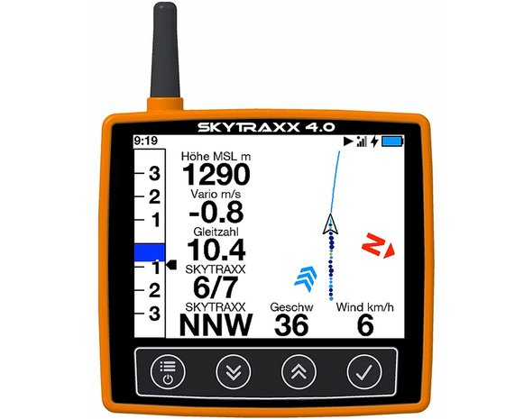 Skytraxx 4.0 FLARM en FANET