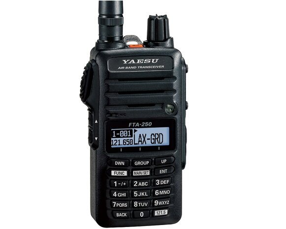 Yaesu FTA 250L airband portofoon