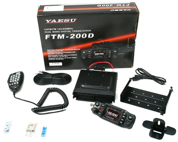 Yaesu FTM-200D dualband digitale mobilofoon