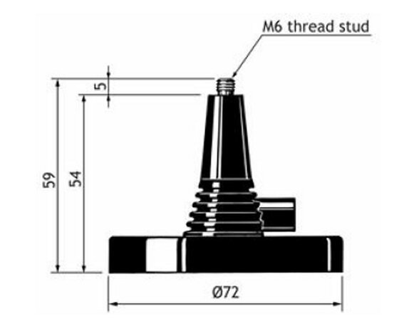 PROCOM MM-mount magneetvoet