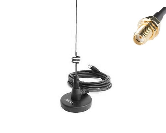 Diamond MR77SJ-SMA-F magneetvoet antenne