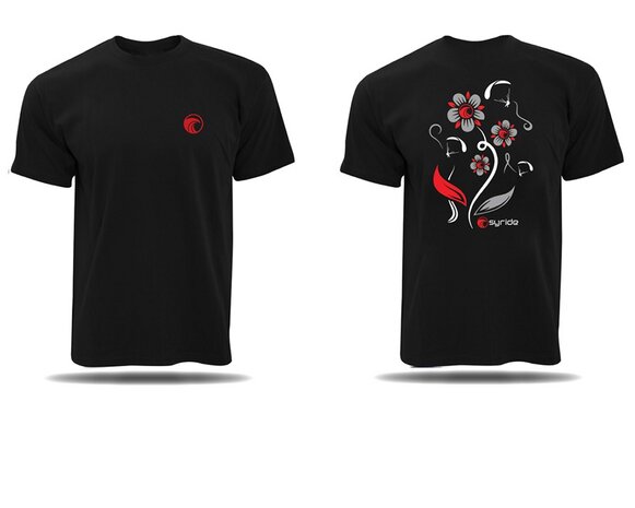 Syride T-shirt Flowers man