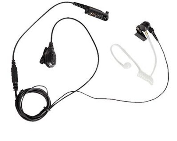Hytera EAN24 tweedraads beveiliging oortje H5 Multi-pin aansluiting