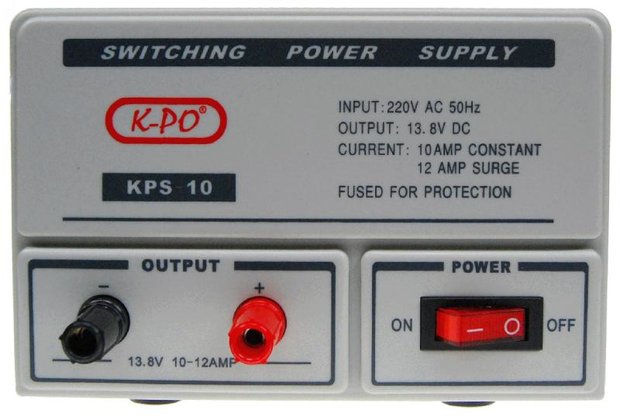 K-PO KPS10 12V voeding